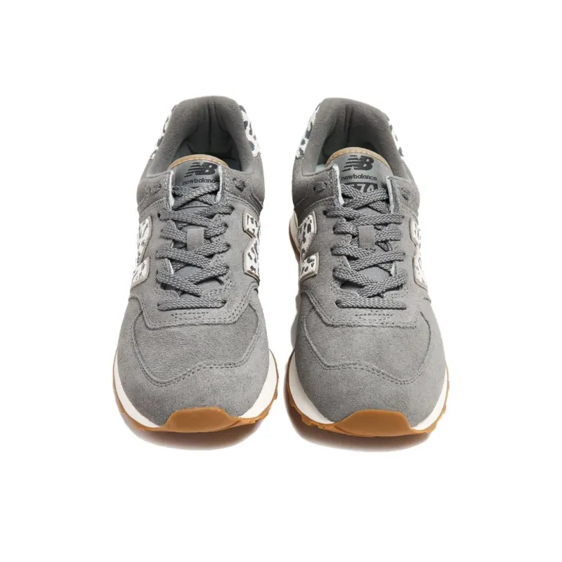 New Balance 574 Harbor Grey Leopard Women's-2
