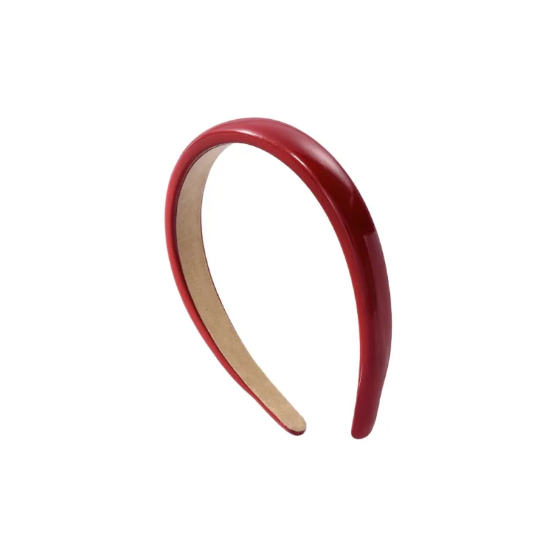UNABERRY PU Acrylic Hair Ties Headbands Women's-2