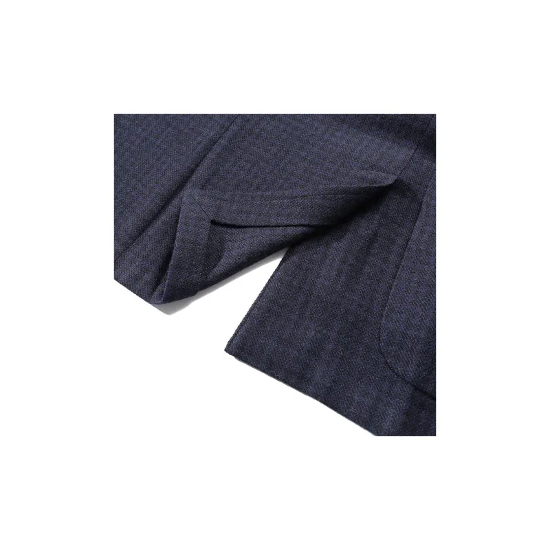 Ermenegildo Zegna Single Breasted Checked Blazer-4