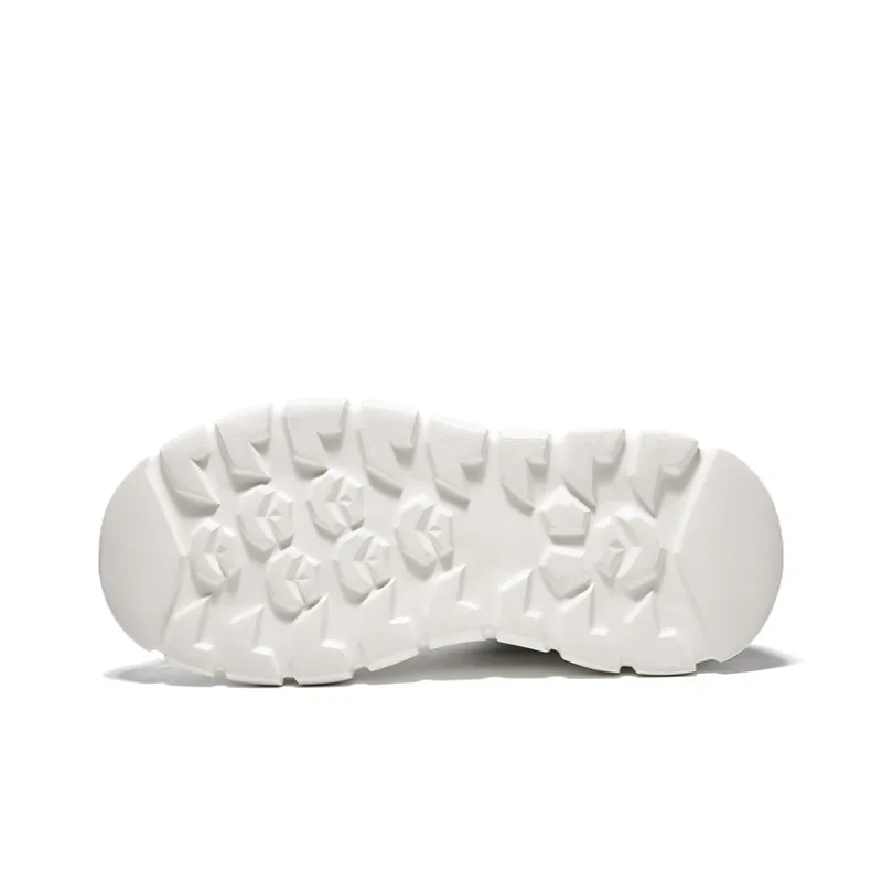 Hautton Jeans High Top Skateboard Shoes Men's White-5