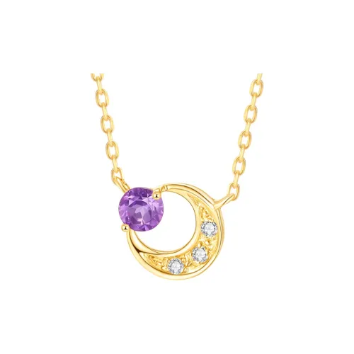 SEAZA Yellow 14K Gold Amethyst Citrine Charm/Pendant Women's