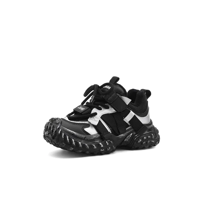 Jeep Slip Resistant Cushioning Wear Resistant Warm Kids Lifestyle Shoes Glacier Silver Black Kids'-1