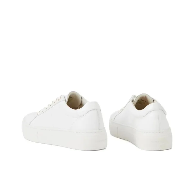 VAGABOND SHOEMAKERS Zoe Platform Non-slip Lightweight Low-Top Skateboard Shoes Women's White-3