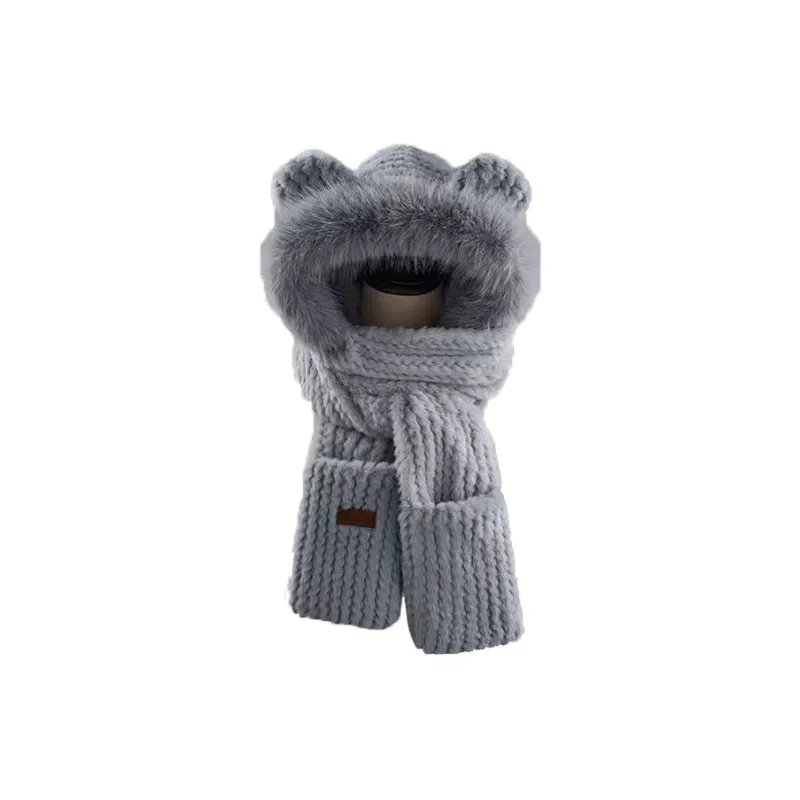 RX UVCUT Plush Hoods & Plush Hats Unisex-4