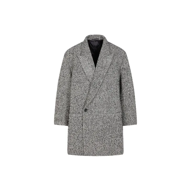 CROQUIS Coats Men's Mixed Black-1