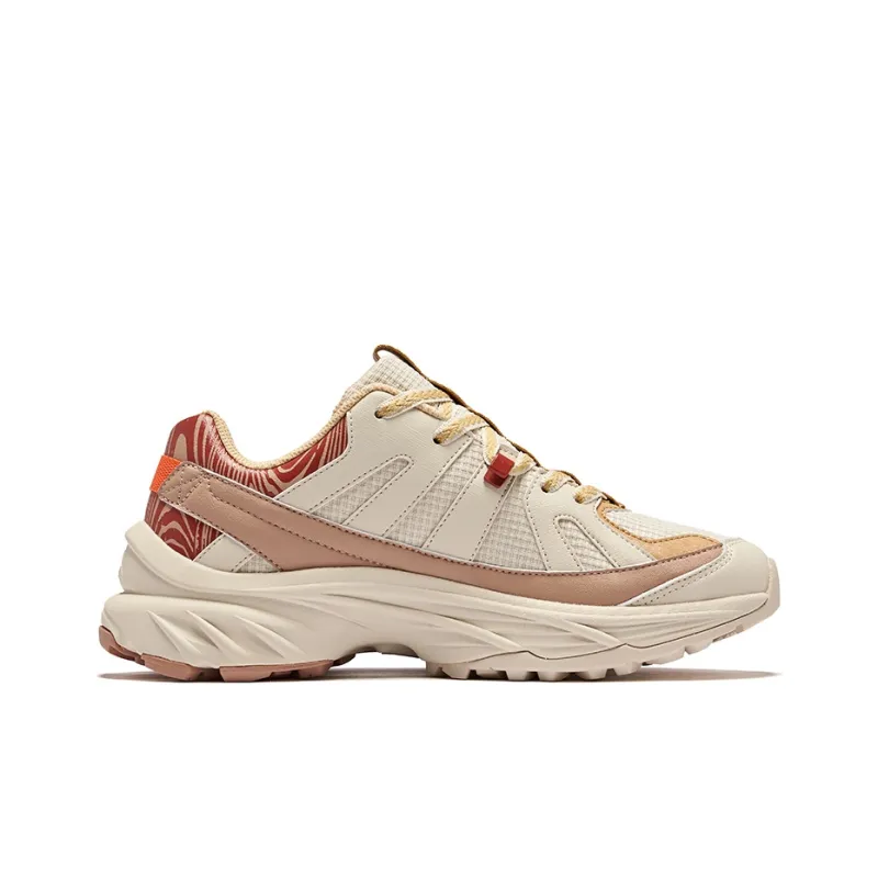 Erke Pursuit Slip-Resistant Coverage Low-Top Casual Shoes Women's Warm Linen Battle Goddess-1