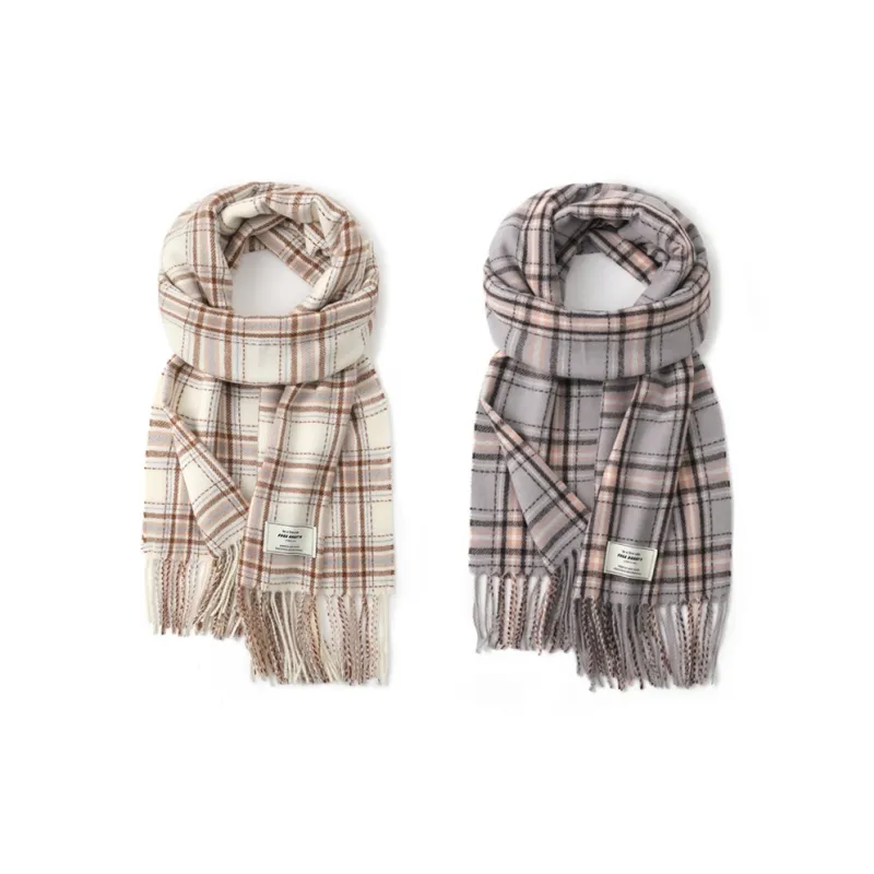 FREE RABBITⅡ Soft Skin Friendly Comfortable Warm Shawl Advanced Korean Style Scarf Unisex-12