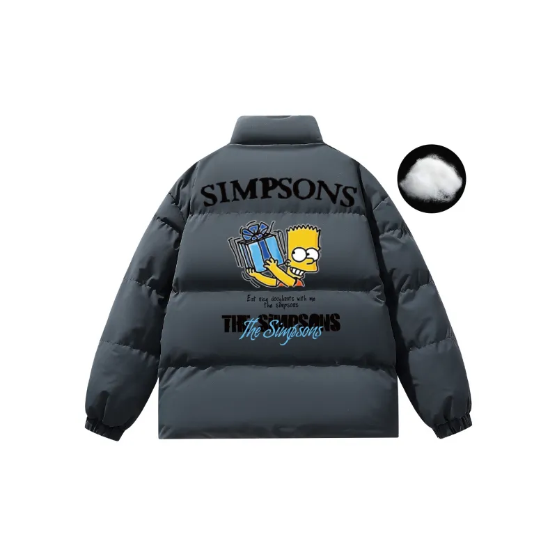 The Simpsons Puffer Jacket Unisex-13