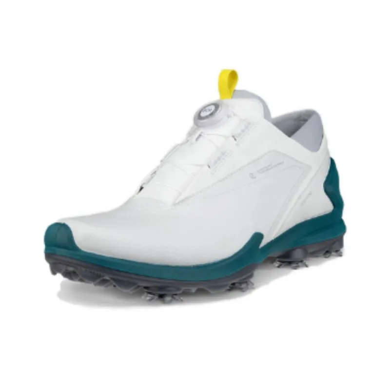 Ecco Low Top Golf Shoes Men's White-1