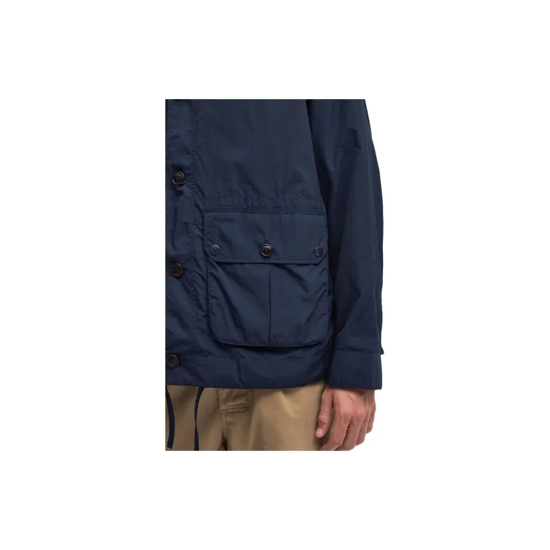 BARBOUR Denby Casual Jacket Jackets Coats Men's Marine Blue-5