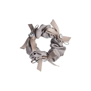 ROYALSASA Polyester Faux Crystal Hair Tie Women's