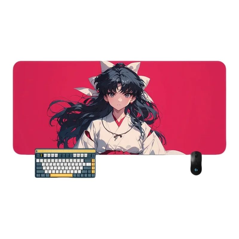 SHIBADU Rubber Inuyasha Extra Large Anime Computer Table Mat Desk Mat Good Looking Mouse Pad Mouse Pads-5