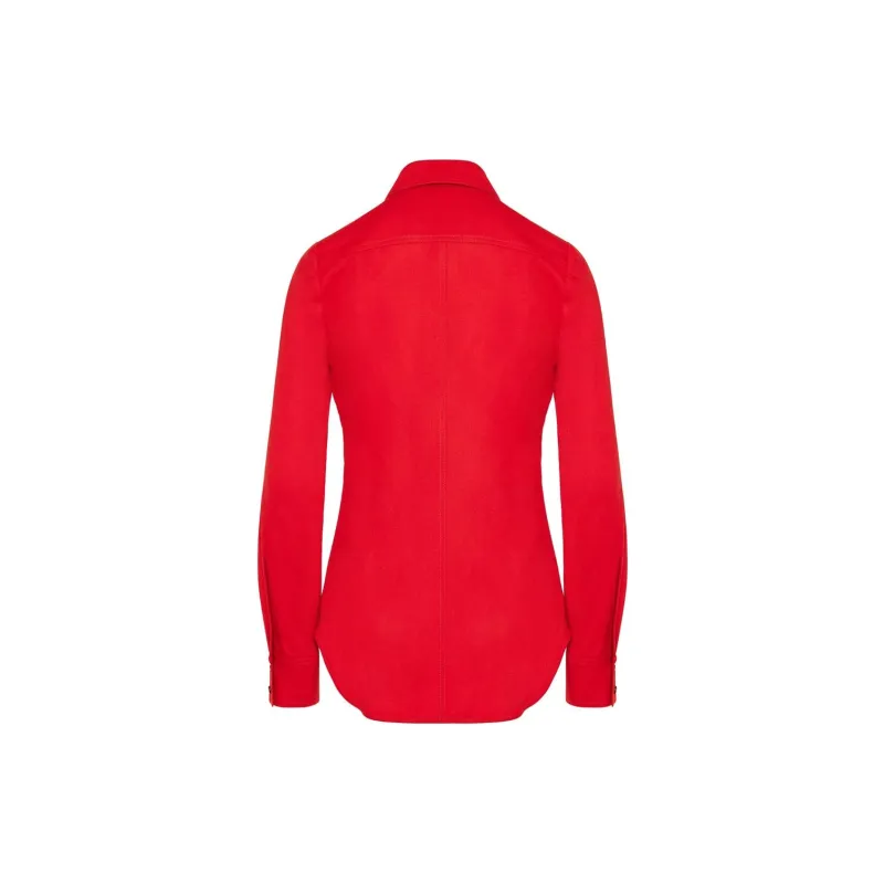Stella McCartney Clasp embellished Wool Shirt-1