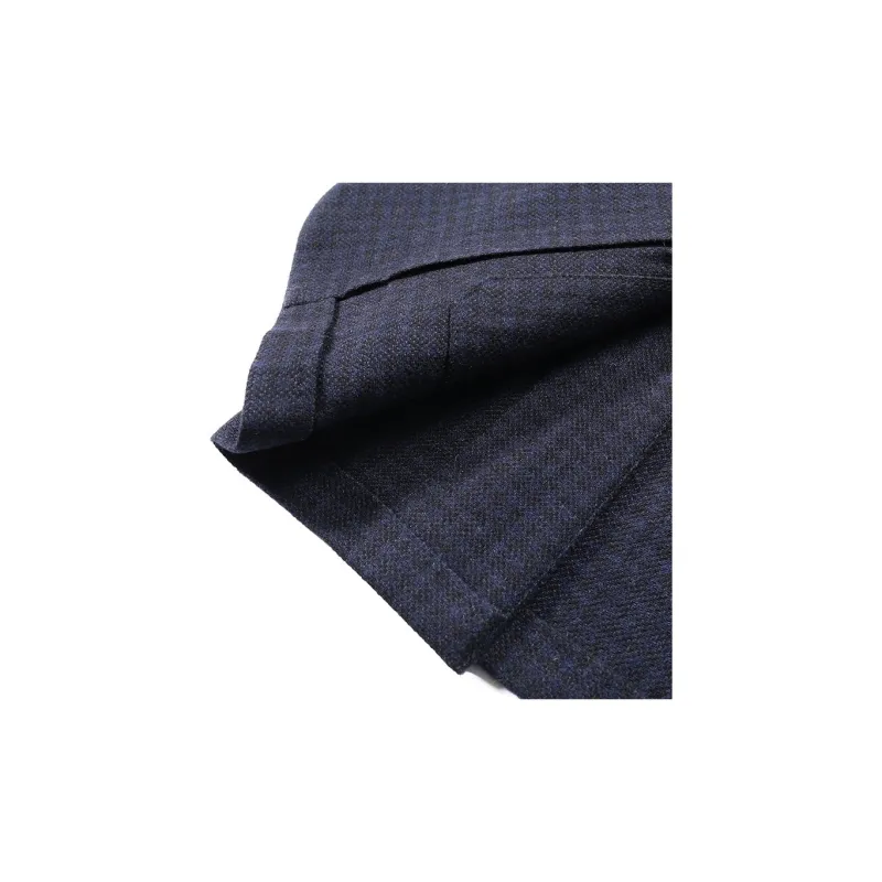 Ermenegildo Zegna Single Breasted Checked Blazer-5