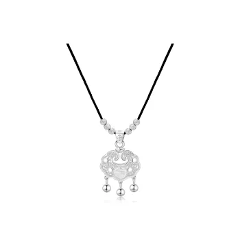 LAOYINFANG Sterling Silver Necklaces Unisex