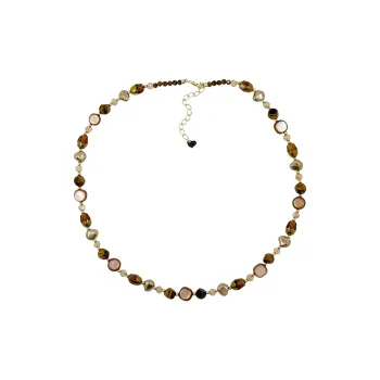 Rhymes Gold Plated Copper Necklaces Women's