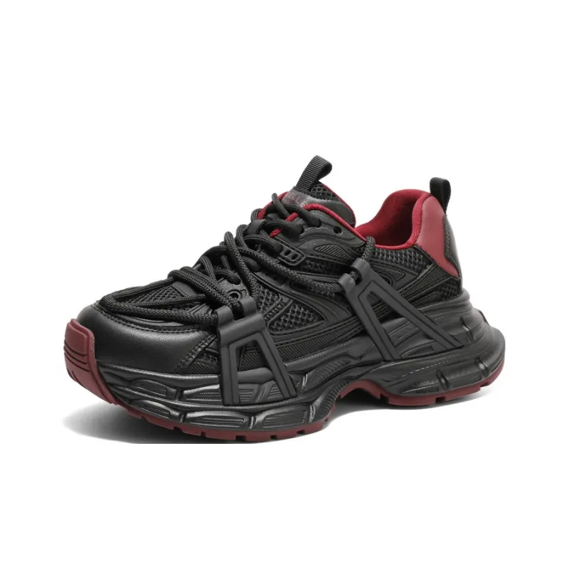 BELLE Wear-Resistant Slip-Resistant Low-Top Chunky Sneakers Women's-16
