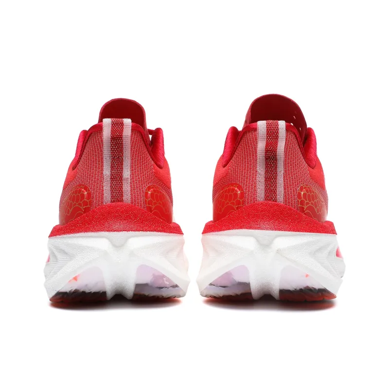 TREEPERI Running Shoes Unisex Low Top Champion Red-4