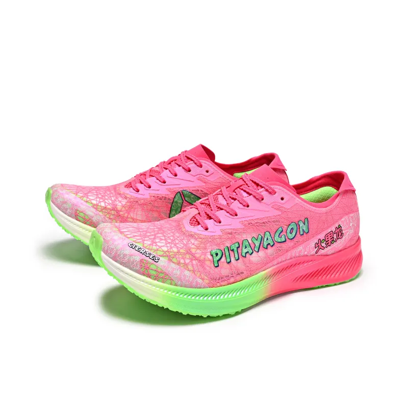 HUOGUOLONG x CIERSES Low Top Running Shoes Unisex Dragon Fruit-3