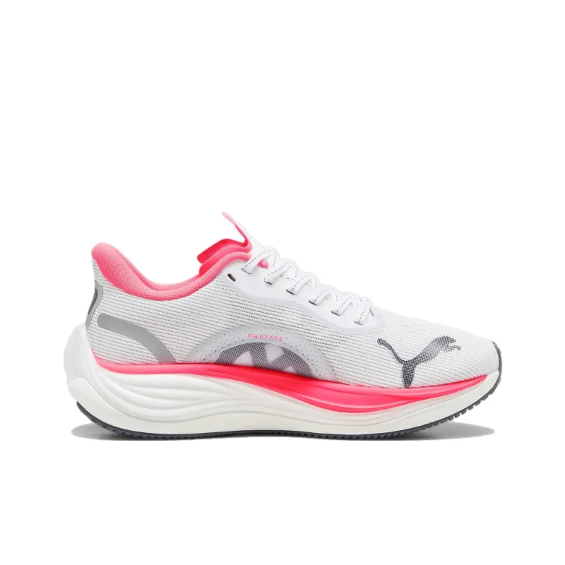 PUMA Velocity NITRO™ 3 Anti Slip Wear Resistant Low Top Casual Running Shoes Women's White Pink-1