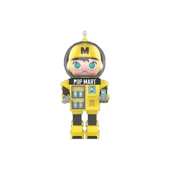 POP MART Molly Robot Store Hang Tag Box 100% 8cm