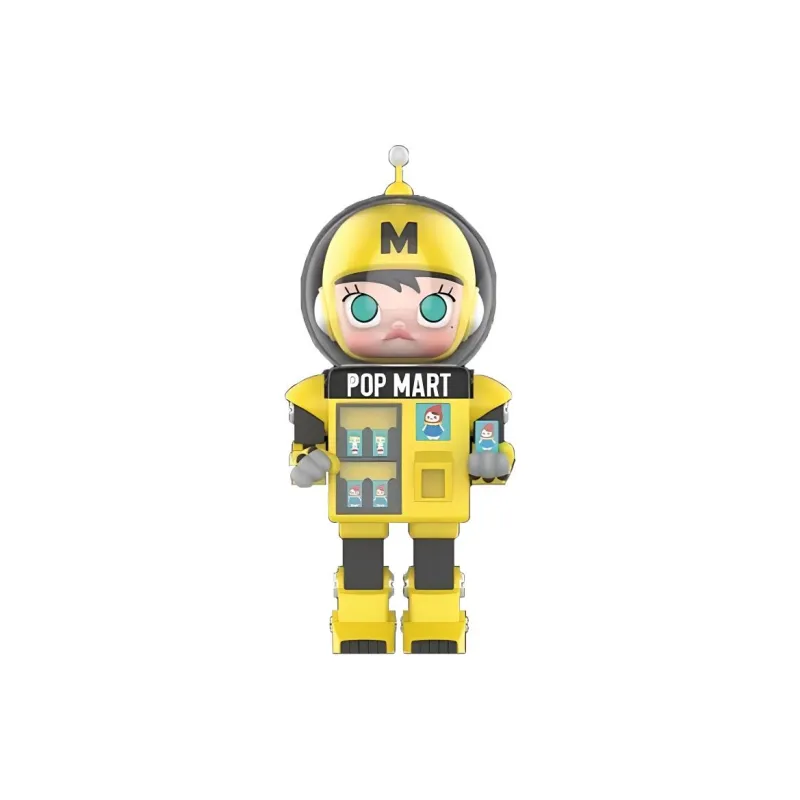POP MART Molly Robot Store Hang Tag Box 100% 8cm-0