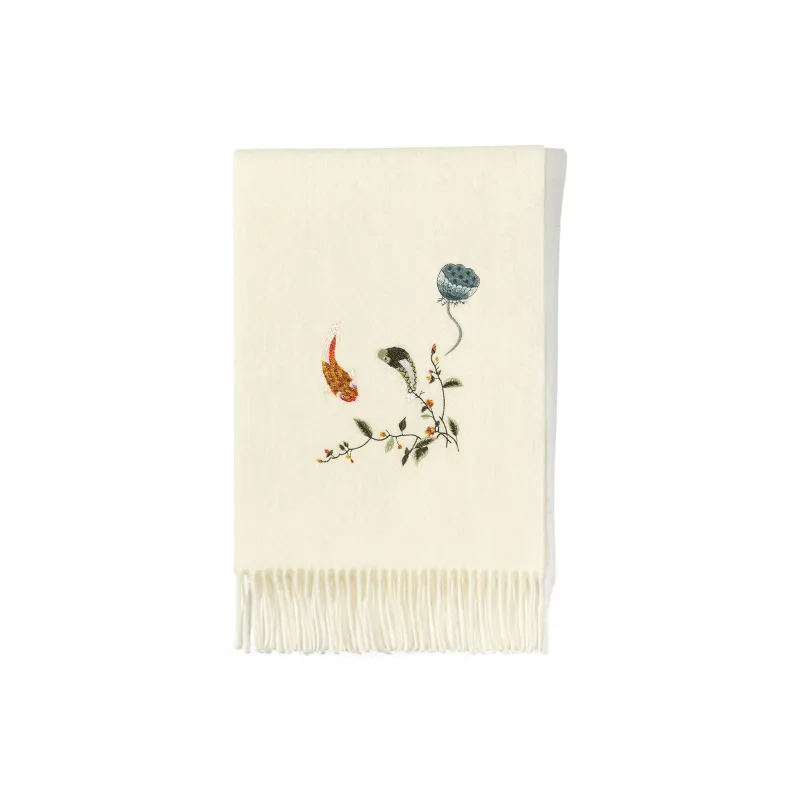 Shanghai Story Sheep Wool Knit Scarves Women's-2