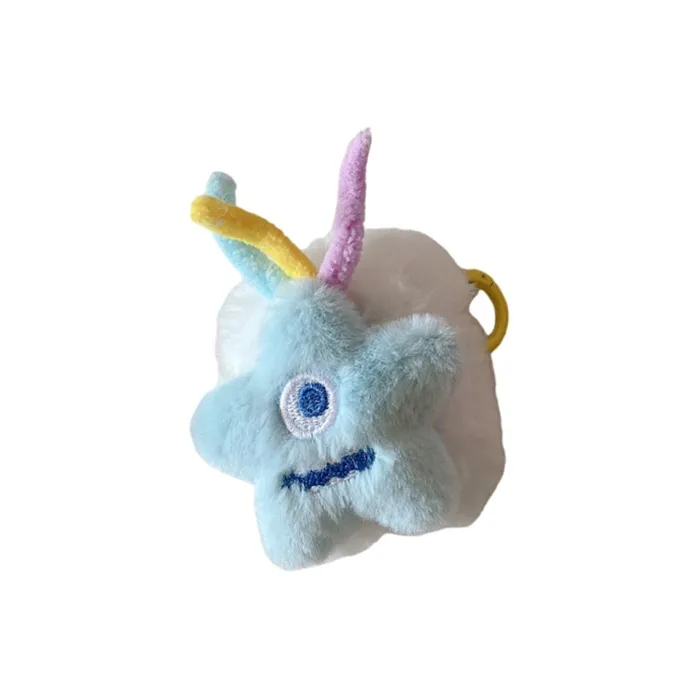 Kona Chun Compatibility  AirPods 3/1/2/Pro 2 TPU Fully Enclosed Cartoon Fun Monster Plush Anti Drop Bag Headphone Cases-7