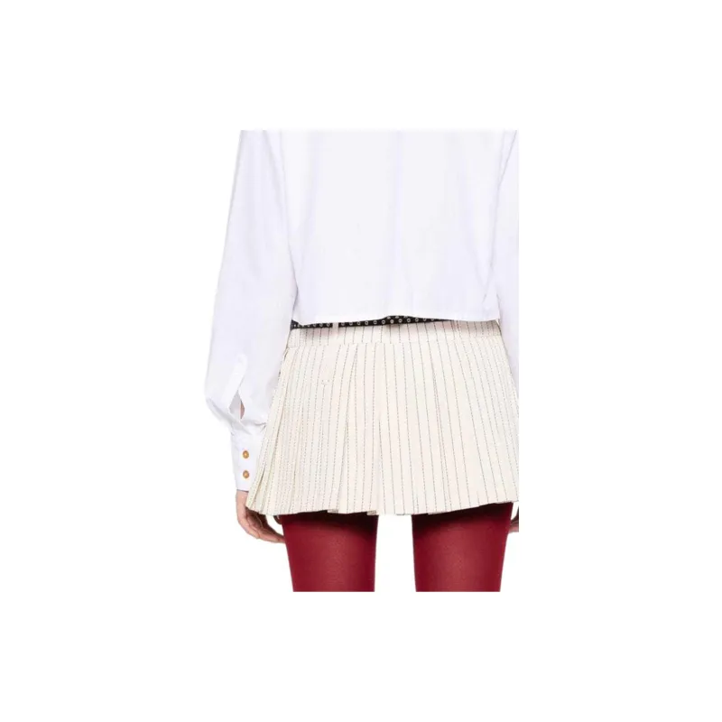 Vivienne Westwood Cut Out Cropped Shirt-5