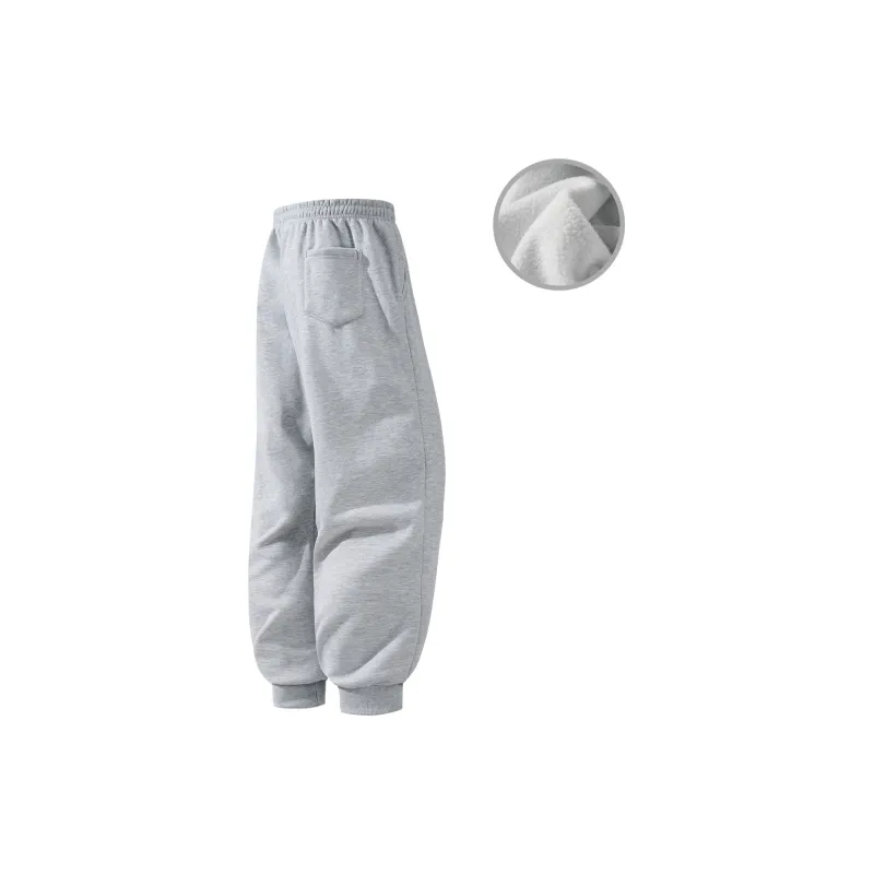 Small Columns Under The Sea Knitted Sports Pants Unisex-15