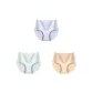 B Set-Cotton Skin High-Rise-Blue+Green+Apricot (3 Pack)