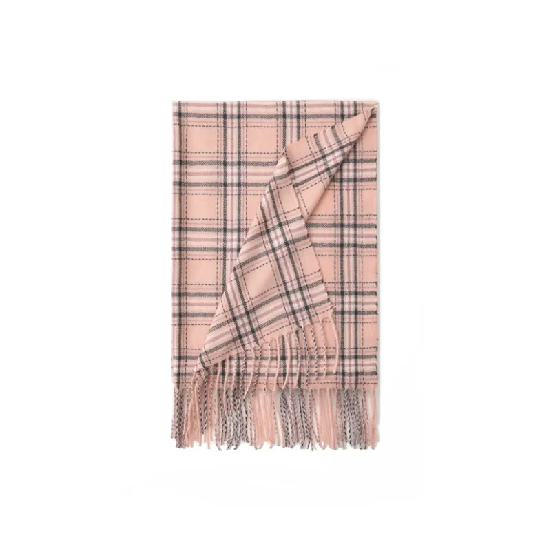 FREE RABBITⅡ Soft Skin Friendly Comfortable Warm Shawl Advanced Korean Style Scarf Unisex-11