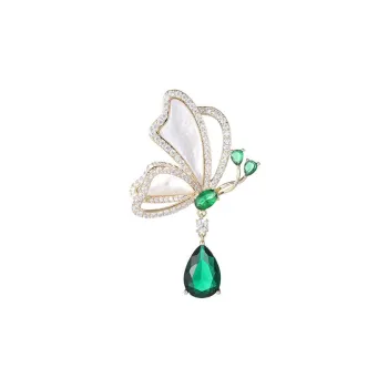 Lockstarfy Mother Of Pearl Brooches Women's