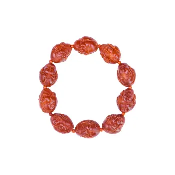 ZHOUPAI Olive Pit Bracelets Unisex