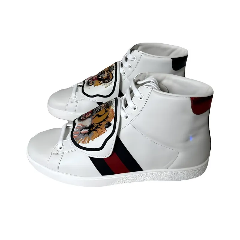 GUCCI Ace High 'Removable Patches - White'-2