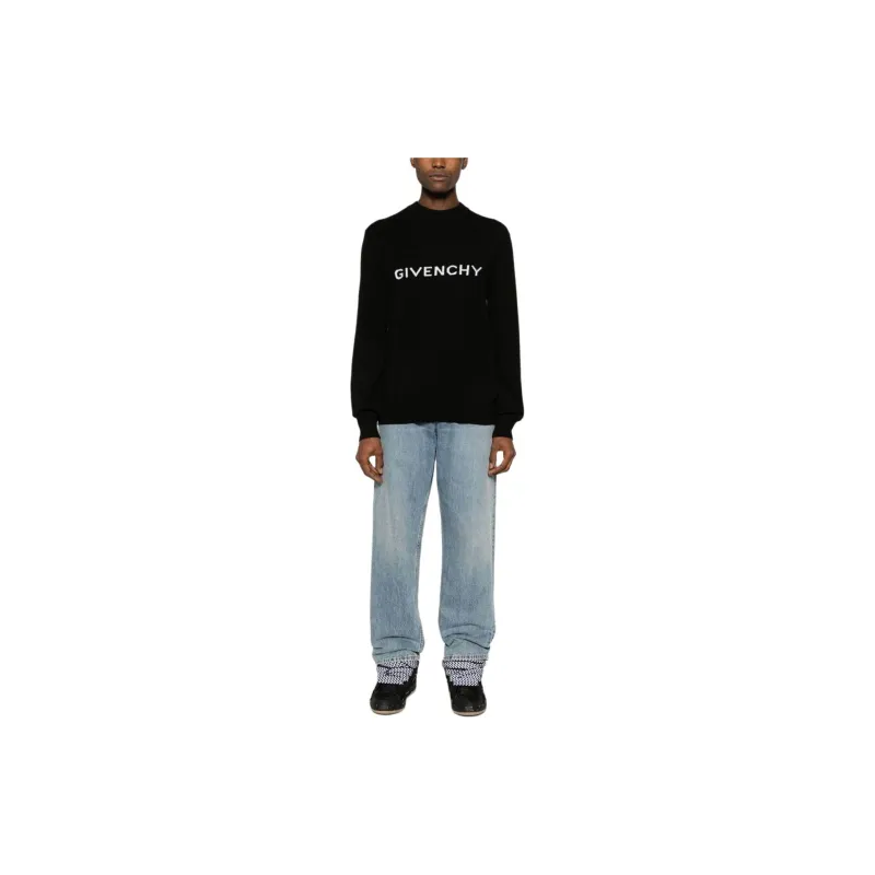 Givenchy Logo Intarsia Knit Jumper-2