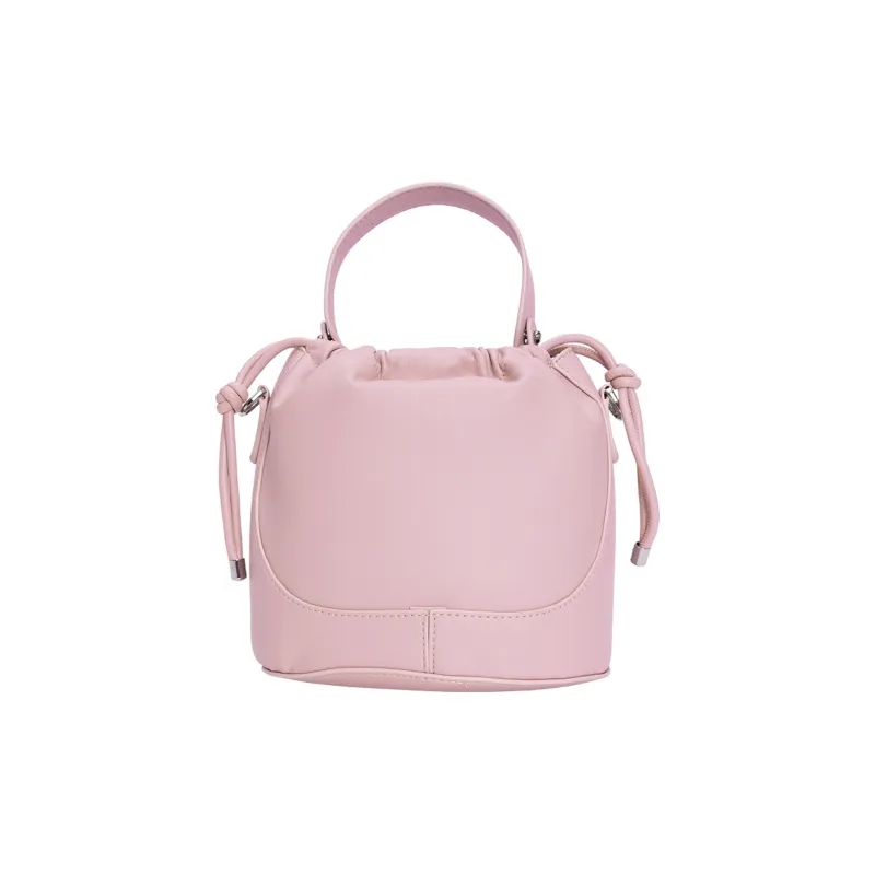 MERIMIES Artificial Leather Bucket Bags Handbags Regular Women's Cinnamon Pink-2
