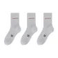[Thermal Fleece, Thermal Lock Temperature]Light Gray (3 Pack)