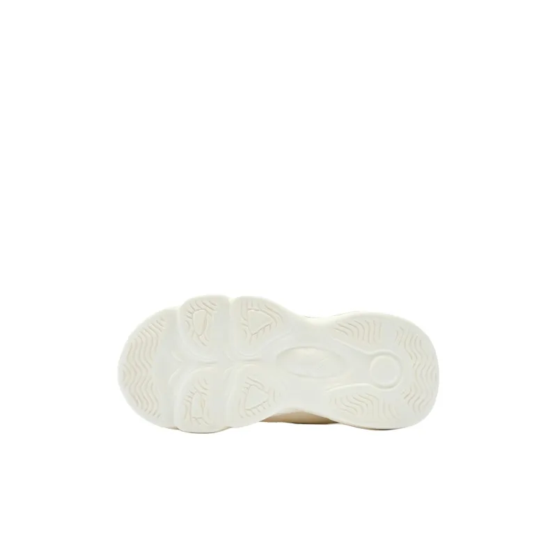 QIAODAN Slip Resistant Cushioning Low Top Kids Lifestyle Shoes White Green Children Aged 3 7 Years Old-4