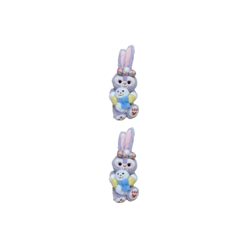 Disney Snowy Collection Winter StellaLou Dolls Plush Pendant 14cm Height-2