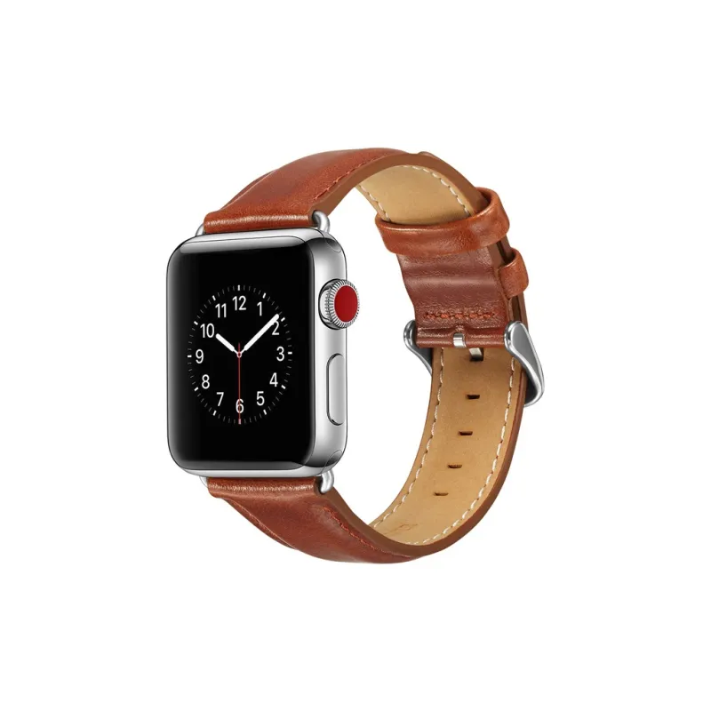 Vobafe Watch Band Apple Compatibility Cowhide Leather Material-20