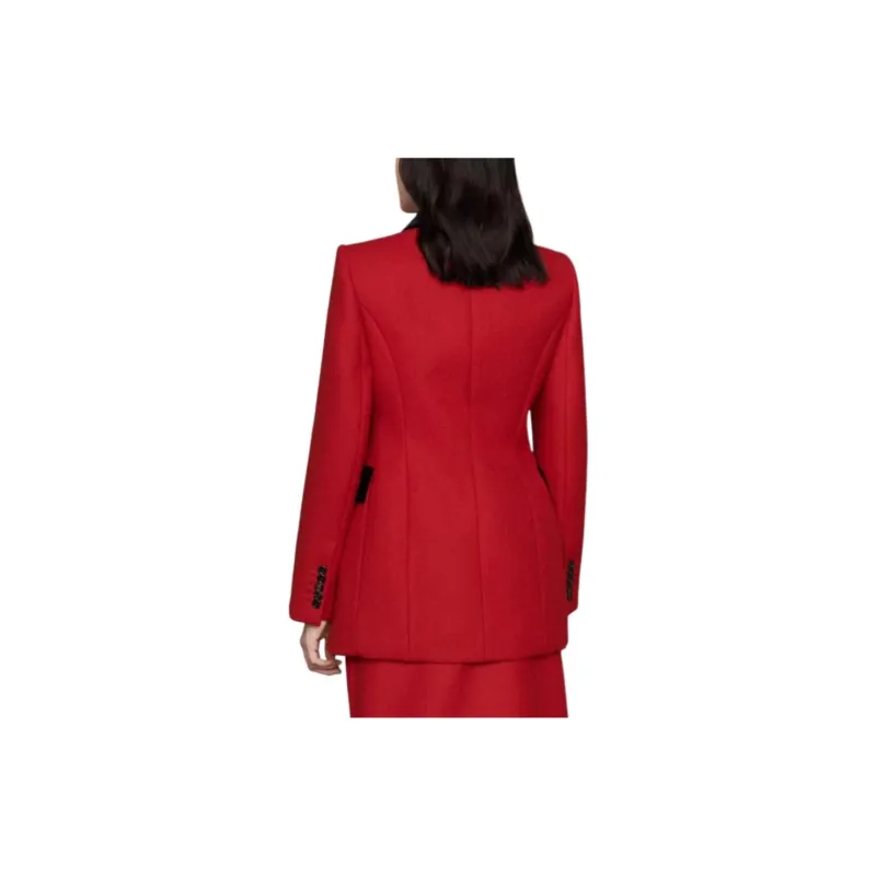 GUCCI x Balenciaga The Hacker Project Business Suits Coats Women's Red-2