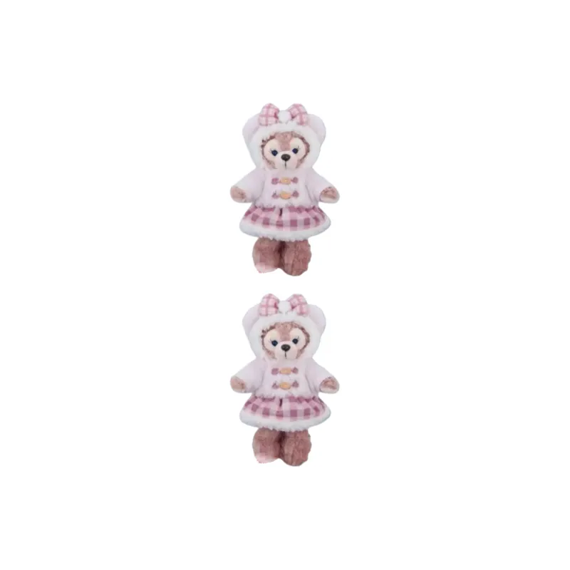 Disney ShellieMay 2019 Winter Day Collection, Standing Pose Dolls Plush Pendant 14cm Height-2