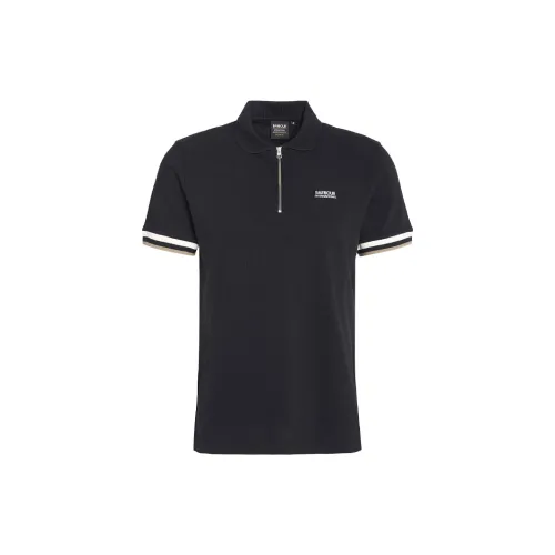 BARBOUR Polo Shirts Men Black