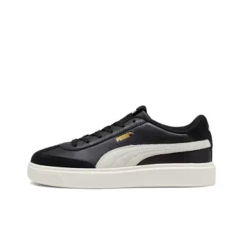 PUMA Lajla Anti Slip Wear Resistant Low Top Skateboard Shoes Women's Black White