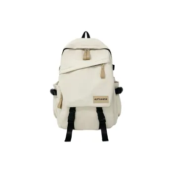SUN ERATH&U Composite Cloth Backpack Unisex White/Black/Red/Blue