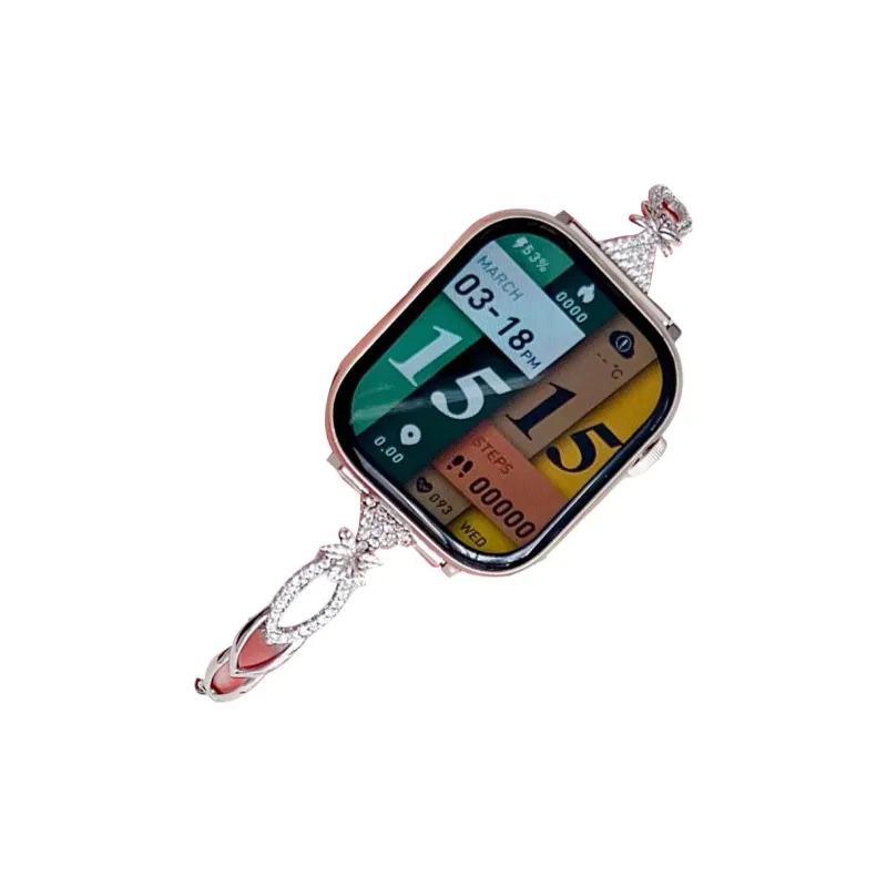 NCFCK Watch Band Apple Compatibility Metal-10