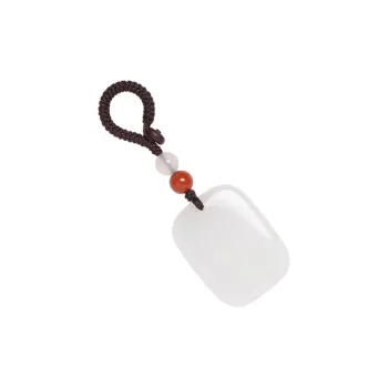 Red All Year Round Golden Silk Jade Pendants Unisex