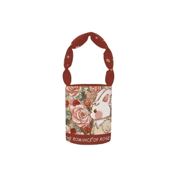 AOSONG Suede Tech Fabric Handbag Regular Unisex Rose Manor