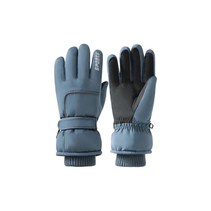 NANJIREN Thickened Ski Gloves Men's-5